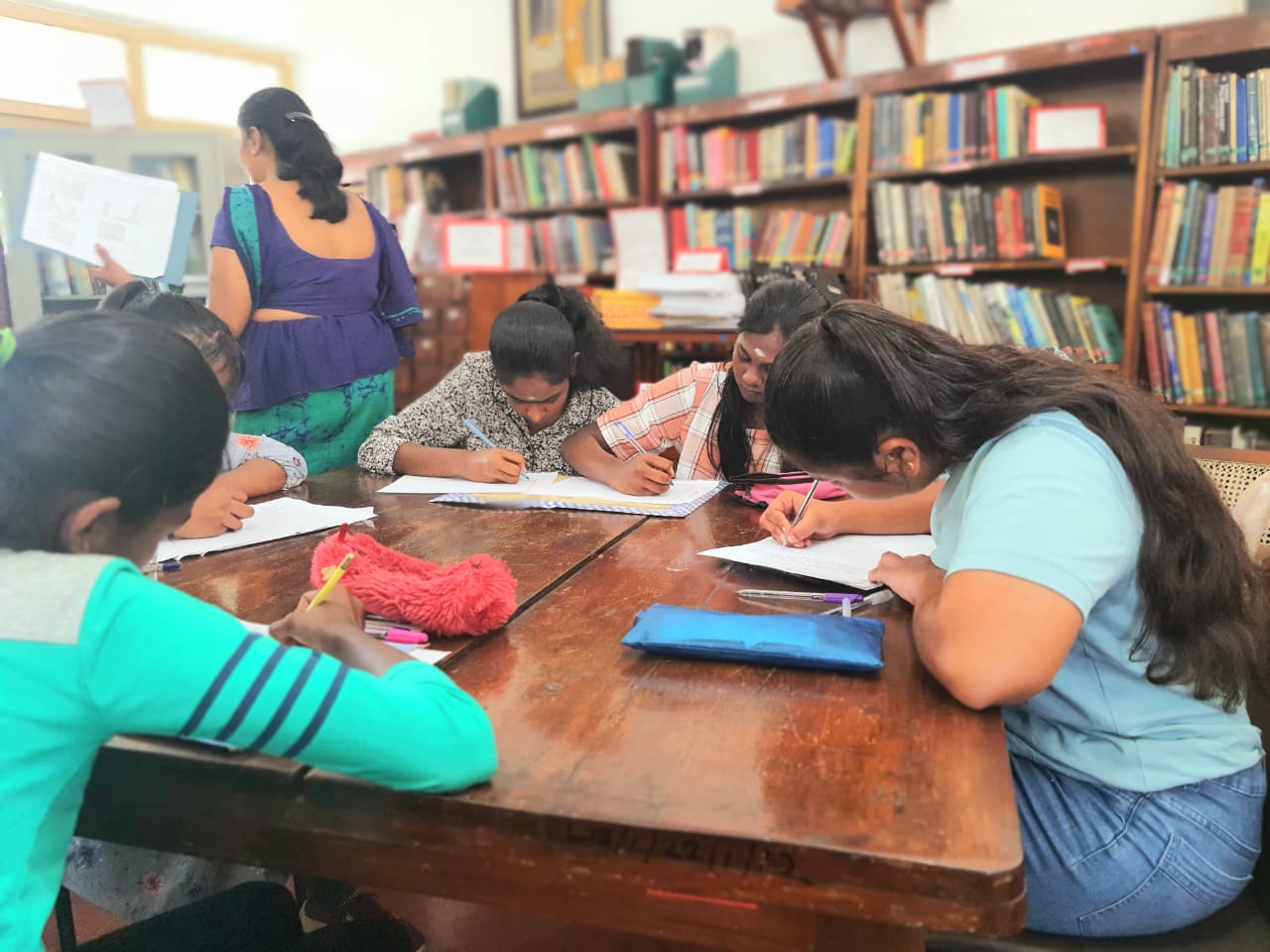 Essay program at library