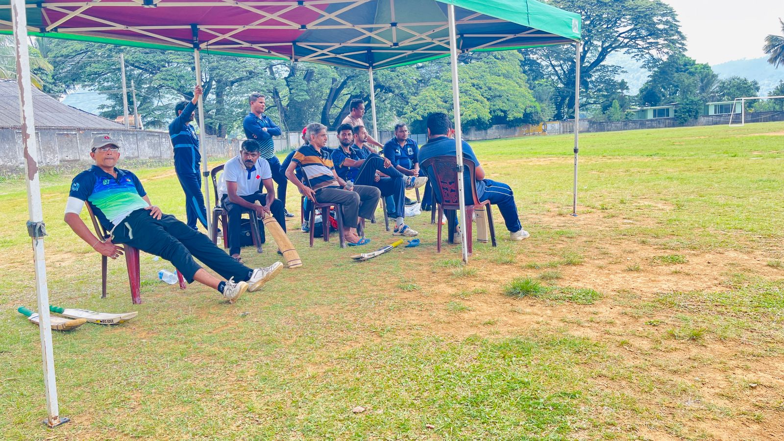 Cricket match Organize by Urban Council Gampola