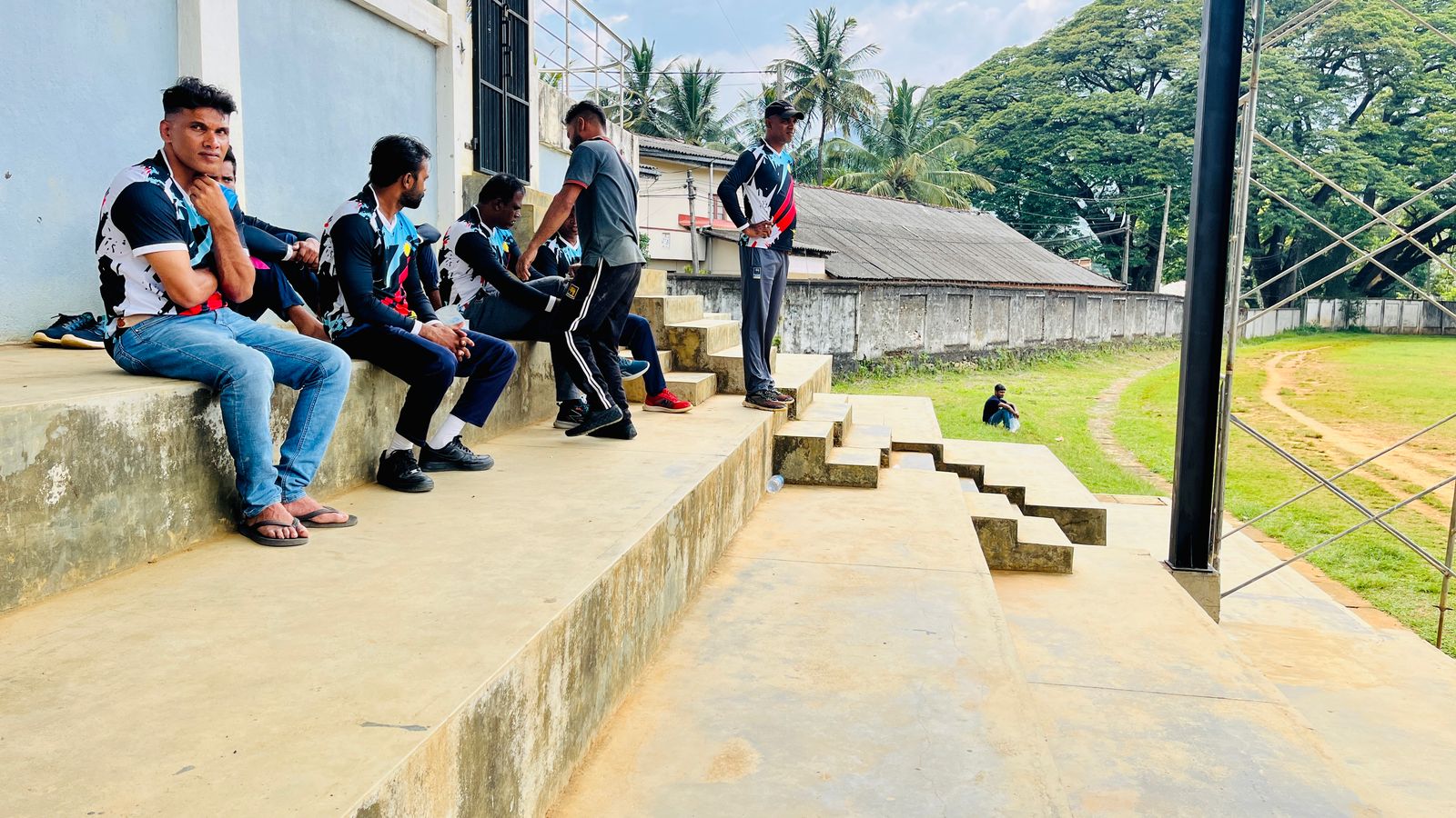 Cricket match Organize by Urban Council Gampola